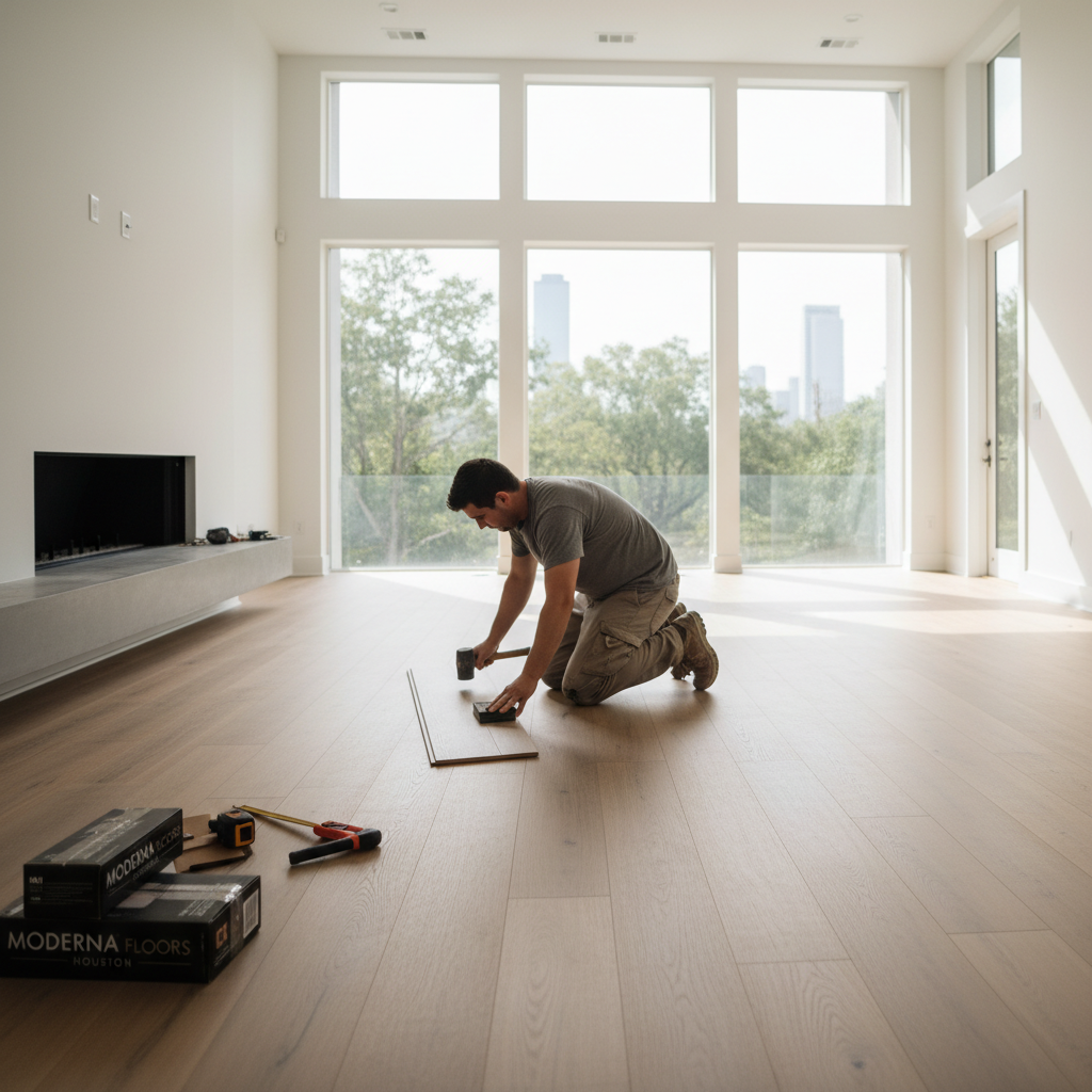 Professional Flooring Installation Houston TX - Tell Projects