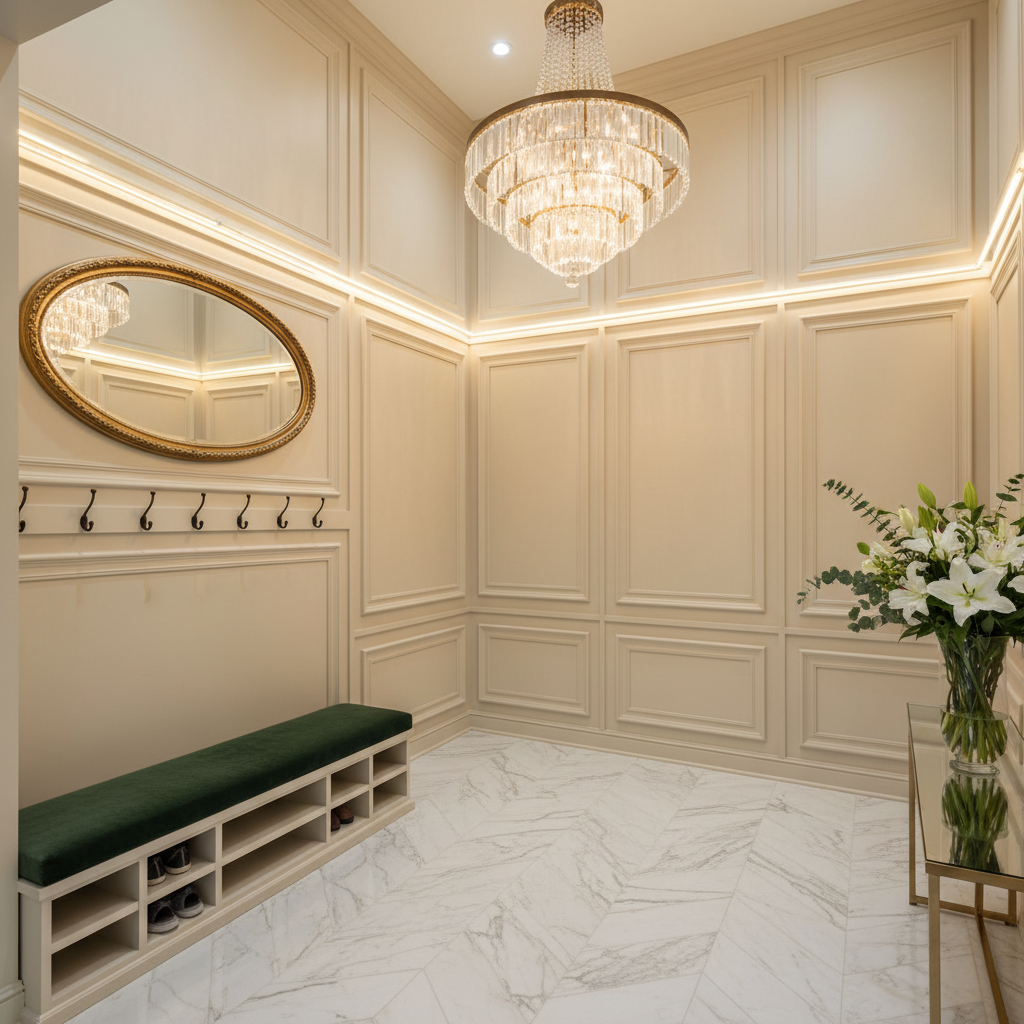 Entryway & Hallway Upgrades - Tell Projects Houston TX