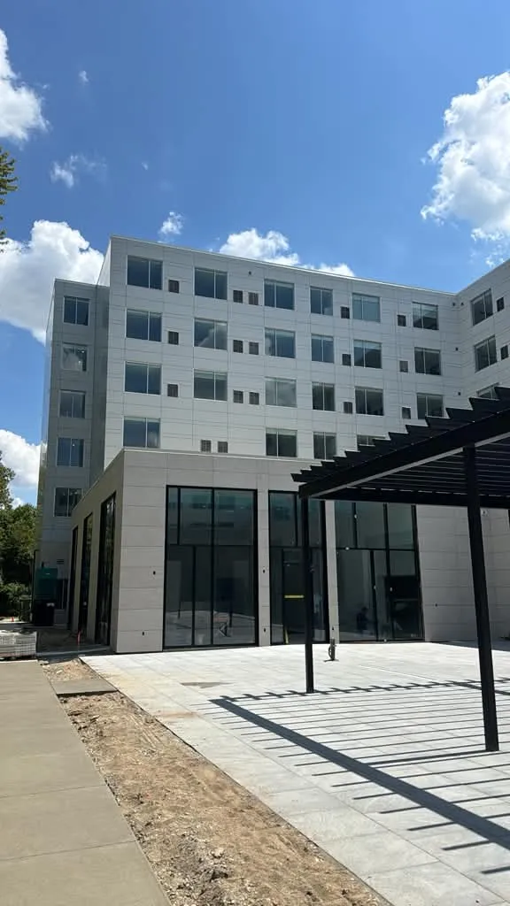 Glass installation project 10 — Tell Projects Houston TX